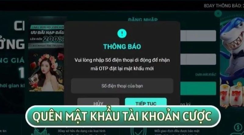 Quên mật khẩu