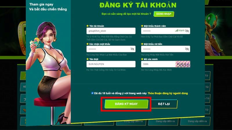 Hướng dẫn đăng ký tại OK88